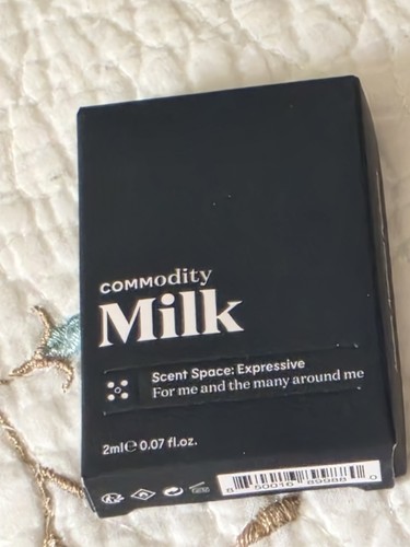 Commodity milk scent space - milk,